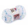 Pletací žinylková příze Dolphin Baby Colors 100 g (Balení 1 ks, Varianta 3 (80415) bílá oranžová)