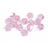 Plastové korálky s velkým průvlekem diamant s AB efektem 8x13 mm (Balení 10 g, Varianta 2 žlutá)