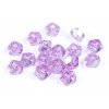 Plastové korálky s velkým průvlekem diamant s AB efektem 8x13 mm (Balení 10 g, Varianta 2 žlutá)