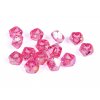 Plastové korálky s velkým průvlekem diamant s AB efektem 8x13 mm (Balení 10 g, Varianta 2 žlutá)