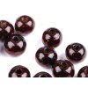 Dřevěné korálky Ø8 mm (Balení 20 g, Varianta 1 přírodní sv.)