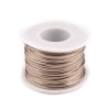 Šňůra z eko kůže šíře 1,5 mm (Balení 25 m, Varianta 2 zlatá sv.)