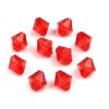 Plastové korálky cínovky / sluníčko 8x8 mm (Balení 20 g, Varianta 1 - 01 transparent)
