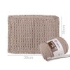 Pletací příze Macrame Rope Ø5 mm 500 g rozčesávací (Balení 1 ks, Varianta 4 (756) šedá nejsvětlejší)
