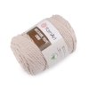 Pletací příze Macrame Rope Ø5 mm 500 g rozčesávací (Balení 1 ks, Varianta 4 (756) šedá nejsvětlejší)