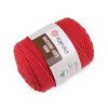 Pletací příze Macrame Rope Ø5 mm 500 g rozčesávací (Balení 1 ks, Varianta 4 (756) šedá nejsvětlejší)