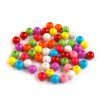 Plastové korálky Color mix Ø7 mm (Balení 20 g, Varianta mix)