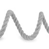 Bavlněná šňůra kroucená Ø10 mm tuhá, macrame (Balení 1 m, Varianta 1 bílá)