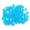 Plastové korálky Transparent Ø6 mm (Balení 20 g, Varianta 6 černá)