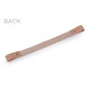 Kožené ucho na tašku / kabelku šíře 2 cm délka 30 cm (Balení 1 ks, Varianta 1 přírodní stř.)