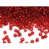 Rokajl 12/0 - 2 mm s průtahem (Balení 50 g, Varianta 21 stříbrná světlá)