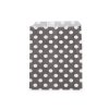 Papírový sáček chevron, puntík 13x17 cm (Balení 100 ks, Varianta 1 bílo-černá chevron)