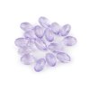 Plastové korálky ploškované olivy 10x15 mm (Balení 10 g, Varianta 1 pudrová)