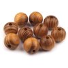 Dřevěné korálky Strip Ø20 mm (Balení 10 ks, Varianta 1 borovice světlá)
