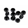 Plastové korálky s velkým průvlekem 7x14 mm (Balení 10 ks, Varianta 1 (1) transparent)