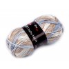 Pletací příze Elen baby batik 100 g (Balení 1 ks, Varianta 1 (5112) béžová světlá)