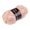 Pletací příze Elen baby batik 100 g (Balení 1 ks, Varianta 1 (5112) béžová světlá)