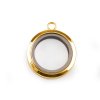Otevírací medailon na magnet Ø30 mm (Balení 1 ks, Varianta 1 platina)
