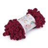 Pletací příze Alize Puffy 100 g (Balení 1 ks, Varianta 1 (686) bílá černá)