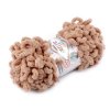 Pletací příze Alize Puffy 100 g (Balení 1 ks, Varianta 1 (686) bílá černá)