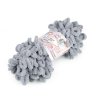 Pletací příze Alize Puffy 100 g (Balení 1 ks, Varianta 1 (686) bílá černá)