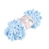 Pletací příze Alize Puffy 100 g (Balení 1 ks, Varianta 1 (686) bílá černá)