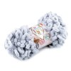 Pletací příze Alize Puffy 100 g (Balení 1 ks, Varianta 1 (686) bílá černá)