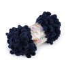 Pletací příze Alize Puffy 100 g (Balení 1 ks, Varianta 1 (686) bílá černá)