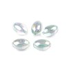Plastové korálky olivy 13x20 mm (Balení 10 g, Varianta 1 transparent)