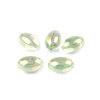 Plastové korálky olivy 13x20 mm (Balení 10 g, Varianta 1 transparent)
