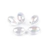 Plastové korálky olivy 13x20 mm (Balení 10 g, Varianta 1 transparent)
