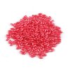 Plastové voskové korálky / perly Glance rýže 3x6 mm (Balení 10 g, Varianta 1 bílá)