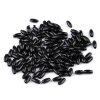 Plastové voskové korálky / perly Glance rýže 3x6 mm (Balení 10 g, Varianta 1 bílá)