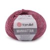 Pletací příze Manhattan 50 g (Balení 1 ks, Varianta 1 (901) šedá nejsvětlější stříbrná)