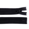 Spirálový zip skrytý No 3 délka 40 cm dederon (Balení 1 ks, Varianta 101 bílá)