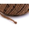 Bavlněný provázek macrame Ø2 mm (Balení 1 ks, Varianta 1 režná světlá)
