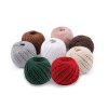 Bavlněný provázek macrame Ø2 mm (Balení 1 ks, Varianta 1 režná světlá)