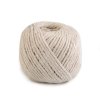 Bavlněný provázek macrame Ø2 mm (Balení 1 ks, Varianta 1 režná světlá)