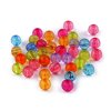 Plastové korálky Transparent Ø8 mm (Balení 20 g, Varianta 5 černá)