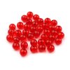 Plastové korálky Transparent Ø8 mm (Balení 20 g, Varianta 5 černá)