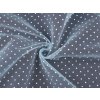 Organza s puntíky (Balení 1 m, Varianta 1 (3) bílá)
