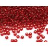 Rokajl Preciosa 10/0 - 2,3 mm s průtahem (Balení 10 g, Varianta 97090 červená jahoda)