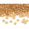 Rokajl Preciosa 8/0 - 3 mm s průtahem (Balení 20 g, Varianta 57060 zelená pastelová)