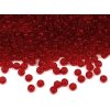 Rokajl Preciosa 10/0 - 2,3 mm lesklé (Balení 20 g, Varianta 90090 červená karmínová transparent)