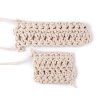 Oděvní šňůra / bavlněná příze / knot Ø5 mm splétaná (Balení 10 m, Varianta režná světlá)