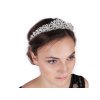 Štrasová korunka do vlasů s očky (Balení 1 ks, Varianta crystal)