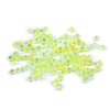 Plastové korálky cínovky / sluníčko 6x6 mm (Balení 25 g, Varianta 3 modrá mix)