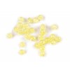 Plastové korálky kraklované Ø8 mm (Balení 30 g, Varianta 1 (3) červená jahoda)