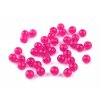 Plastové korálky kraklované Ø8 mm (Balení 30 g, Varianta 1 (3) červená jahoda)