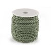 Šňůra kroucená Ø5 mm (Balení 20 m, Varianta 1 bílá mléčná)